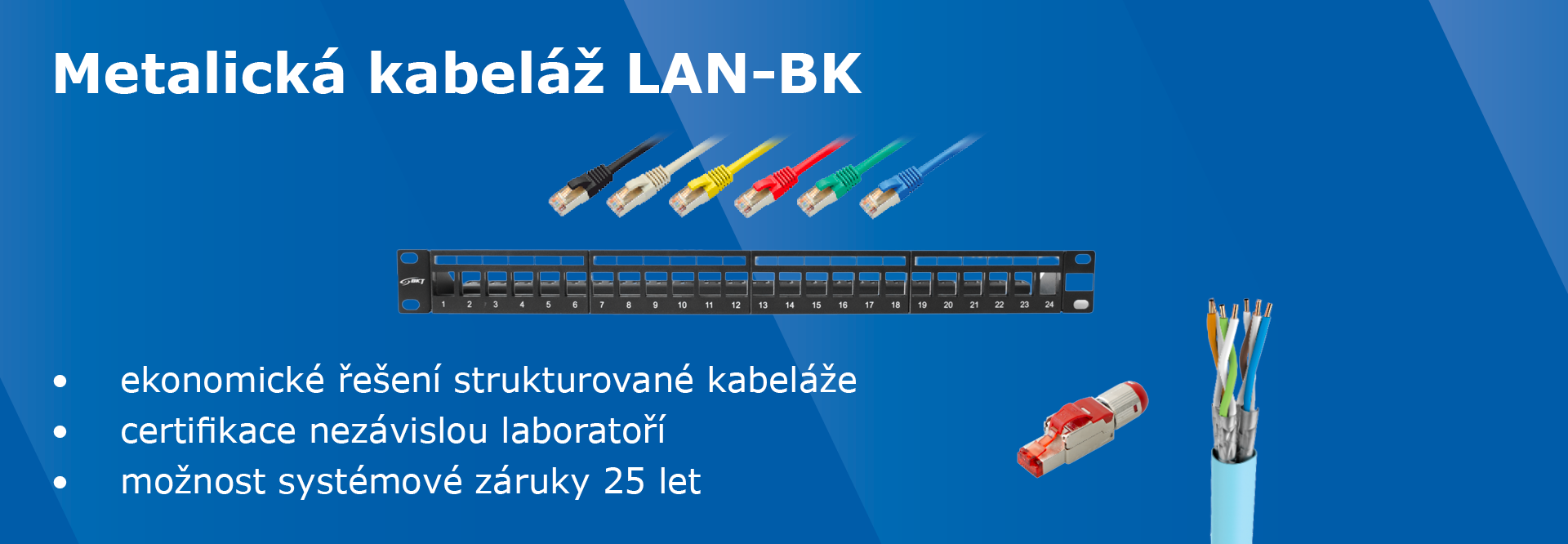 Kabeláž LAN-BK