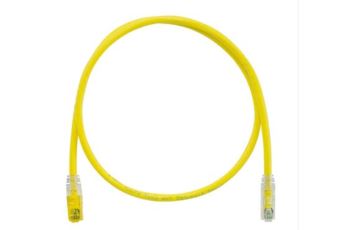 PANDUIT STPK6X2MYL klíčovaný propojovací kabel RJ45/RJ45, S/FTP, kat. 6A, 2m, žlutý