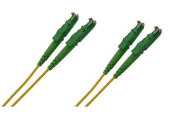 E2/A-E2/A-1-SDL optický propojovací kabel E2000/APC-E2000/APC duplex SM 9/125um 1m