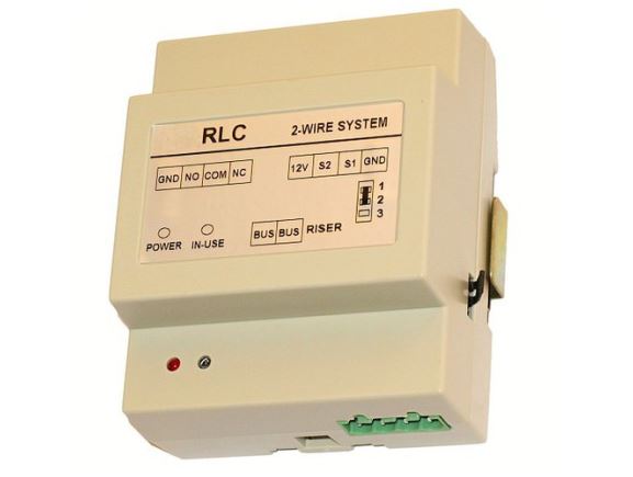 DPA-D2-RLC modul ovládání spínače (2. zámku) z dotykového monitoru, 1x relé 300V AC/DC