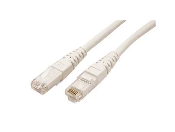 UTP6-2-WH propojovací kabel RJ45/RJ45, U/UTP, 2m, kat. 6, PVC, bílý