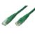 ROLINE UTP6-1-GR propojovací kabel RJ45/RJ45, U/UTP, 1m, kat. 6, PVC,zelený