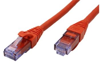 ROLINE UTP6A-2-RD propojovací kabel RJ45/RJ45, U/UTP, 2m, kat. 6A, LSOH, červený