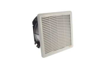 CONTEG ID-EF-01-1 ventilátor s filtrem pro rozvaděče Conteg WME, 12m3/h, 24VDC, IP54, šedý