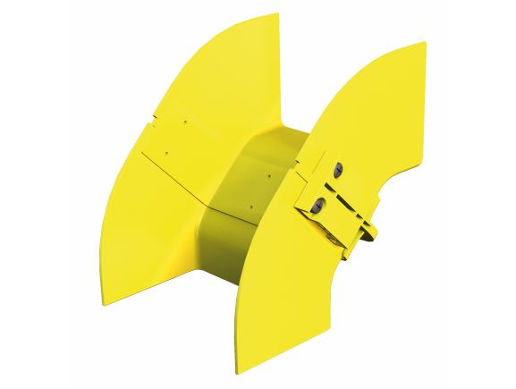 CONTEG OPW-16IA90-YL vertikální vnitřní ohyb 90° OptiWay, v. 100mm, š. 160mm, žlutý