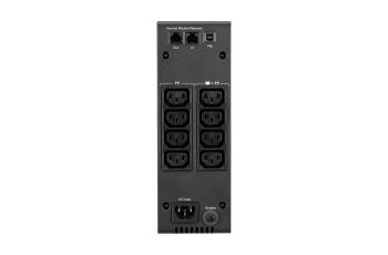 5S1000I Záložní zdroj UPS 5S, 1000VA/600W, USB, tower model, 8×IEC C13 (1)