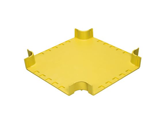 FRFWC24X4LYL Křížení X-kus systému FiberRunner, 24"x4", žluté