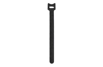 HL12X200-BL Suchý zip s očkem pro svazkování kabelů, délka 200mm, šířka 12mm, černý, bal. 10 kusů HL12X200-BL Suchý zip s očkem pro svazkování kabelů, délka 200mm, šířka 12mm, černý, bal. 10 kusů