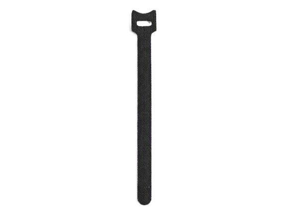 HL12X200-BL Suchý zip s očkem pro svazkování kabelů, délka 200mm, šířka 12mm, černý, bal. 10 kusů