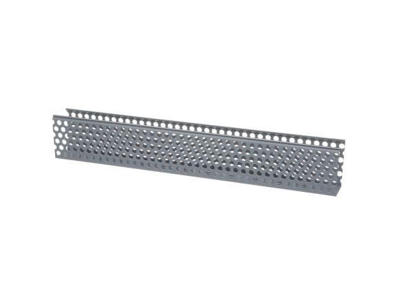 D3X4LG6 Žlab kabelový D-typ s perforovanými boky, š=83,v=102mm, bez víka,d= 6ft(1,83m), šedý