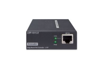 LRP-101U-KIT PoE extender kit, prodloužení 10/100Base-TX po UTP kabelu, dosah 500m, PoE (1)
