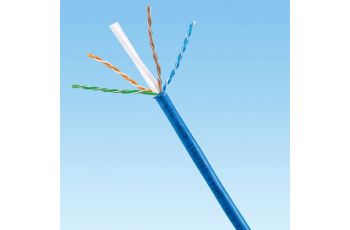 PANDUIT NUC6C04BU-FE kabel U/UTP, kat. 6, PVC Eca, NetKey, modrý, box 305m
