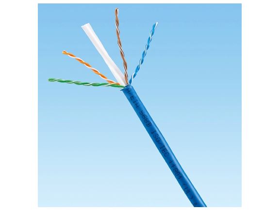 NUC6C04BU-FE kabel U/UTP, kat. 6, PVC Eca, NetKey, modrý, box 305m