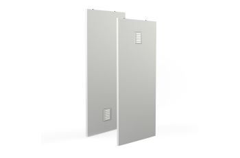 OMR-DV-S1406-54 Bočnice s mřížkami pro rozvaděč outTEG, v. 1400, h. 600mm, šedé, bal. 1pár OMR-DV-S1406-54 Bočnice s mřížkami pro rozvaděč outTEG, v. 1400, h. 600mm, šedé, bal. 1pár