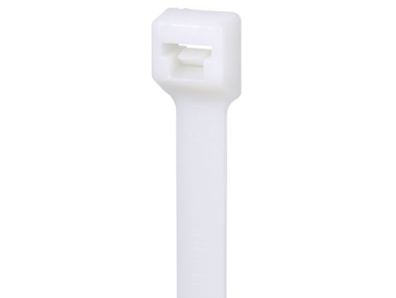 PLT1.5M-M Vázací plastová páska, 2,5x142mm, Nylon 6.6, bílá, bal. 1000 kusů