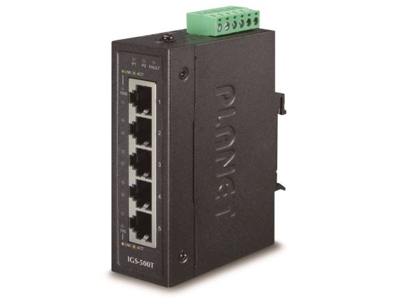 IGS-500T Switch, L2, 5×GLAN