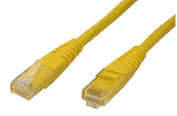 21.15.1572 Propojovací kabel RJ45/RJ45, U/UTP, 7m, kat. 6, PVC, žlutý 21.15.1572 Propojovací kabel RJ45/RJ45, U/UTP, 7m, kat. 6, PVC, žlutý