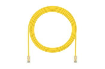 PANDUIT UTP28SP2MYL propojovací kabel RJ45/RJ45, U/UTP, kat. 6, 2m, žlutý, AWG28