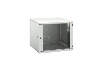 RUN-21-60/60-B Nástěnný rozvaděč, 19", v. 21U (1025mm), h. 600mm, š. 600mm, PREMIUM, šedý RUN-21-60/60-B Nástěnný rozvaděč, 19", v. 21U (1025mm), h. 600mm, š. 600mm, PREMIUM, šedý