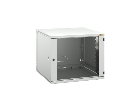 RUN-15-60/60-TH-H Nástěnný rozvaděč, 19", v. 15U (758mm), h. 600mm, š. 600mm, PREMIUM, černý