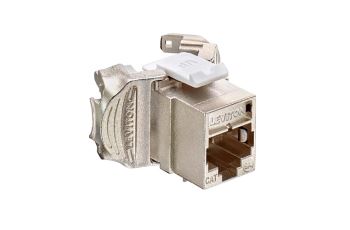 AX6AS-GS6 Stíněný keystone RJ45 AX0, kat. 6A, beznástrojový, bal. 12 kusů