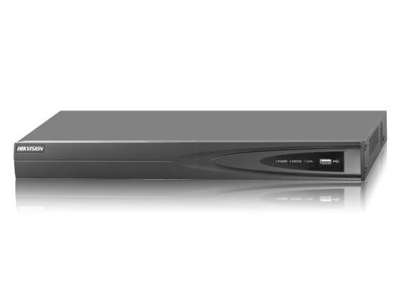 DS-7604NI-K1/4P(C)/alarm NVR 4 kanály 40Mbps, 4K, HDD, USB, Super PoE, HDMI, alarm IN/OUT