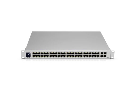 USW-Pro-48-POE UniFi switch 48x GLAN, 2x SFP, 2x SFP+, POE+ 600W