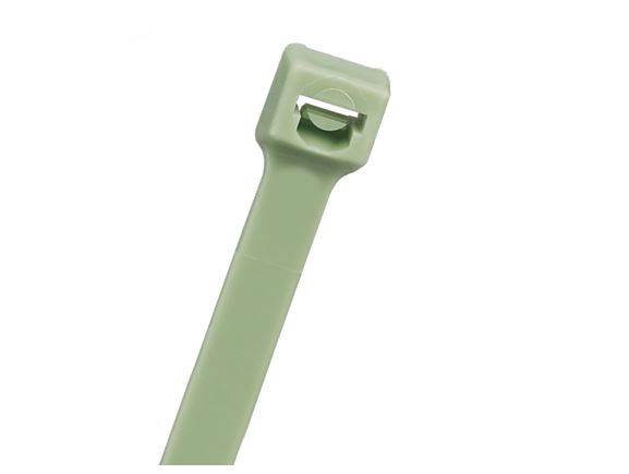 PLT4S-M109 Vázací plastová páska, 4,8x368mm, polypropylene, barva zelená, bal.1000kusů