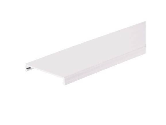 C1WH6-F Víko kabelové žlabu s ochrannou fólií šíře 32mm, délka 1830mm, bílé