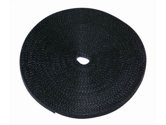 SZ01-20MM-5M-BL Oboustranný suchý zip, šířka 20mm, délka 5m, černý