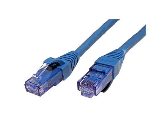 21.15.2742 Propojovací kabel RJ45/RJ45, U/UTP, 2m, kat. 6A, LSOH, modrý