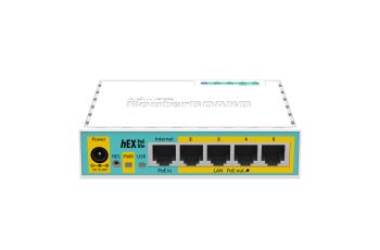 RB750UPr2 SOHO router hEX PoE lite, 5×LAN, 5×PoE (1)