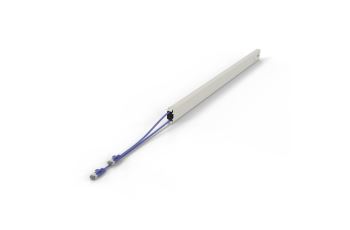 CONE46STPVI PATCHBOX.ONE Cat.6a kazeta (STP, Violet, 2.5m / 46RU) (1)