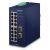PLANET IGS-1820TF switch, průmyslový, 16x 1Gb, 2x SFP, dual 12-48V DC, 24V AC, -40~+75°C, fanless