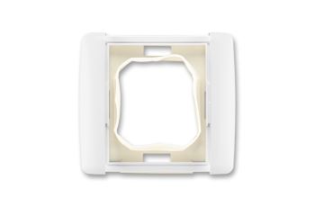 3901E-A00941 B Rámeček, jednonásobný, Element, IP44, bílá