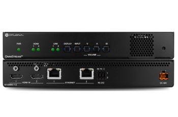 ATLONA LAN-AT-OMNI-112 převodník AV na IP (Gigabit Ethernet), dvoukanálový HDMI, až pro 4K/UHD, podpora PoE