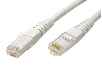 ROLINE UTP6-0,5-GY propojovací kabel RJ45/RJ45, U/UTP, 0,5m, kat. 6, PVC, šedý