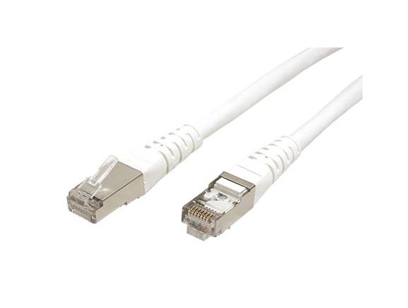 SFTP6-7-WH propojovací kabel RJ45/RJ45, S/FTP,  7m, kat. 6, bílý