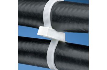PLB3S-C Vázací plastová páska, 4,8x300mm, Nylon 6.6, přírodní, bal. 100 kusů PLB3S-C Vázací plastová páska, 4,8x300mm, Nylon 6.6, přírodní, bal. 100 kusů