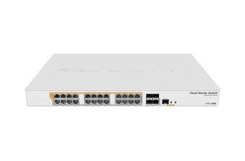 MIKROTIK CRS328-24P-4S+RM Cloud Router Switch, 24x GLAN, 4x SFP+, POE 500W