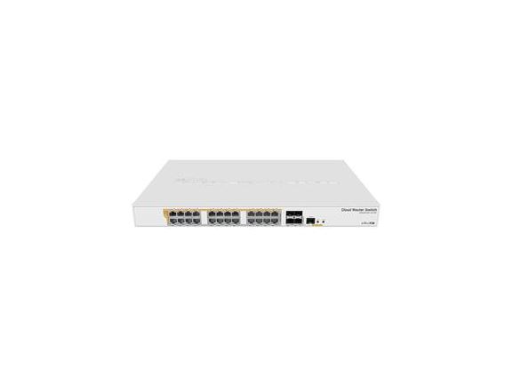 CRS328-24P-4S+RM Cloud Router Switch, 24x GLAN, 4x SFP+, POE 500W