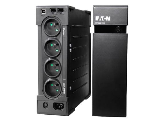 EATON EL650USBFR záložní zdroj UPS Ellipse ECO, 650VA/400W, 4x UTE, jistič, USB