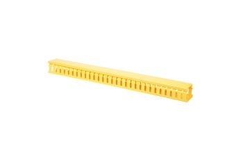 FRHD2KTYL Vyvazovací žlab s víkem, vertikální, FiberRunner 2"x2" (d. 1828mm, 51x51mm), žlutý (5)
