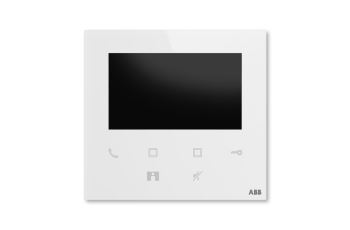 ABB 2TMA220050W0022 domovní videotelefon, 4,3&quot;, hands-free, Wi-Fi, Welcome Midi, bílý