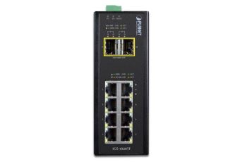 IGS-1020TF Průmyslový switch, L2, 8×GLAN, 2×SFP (1)
