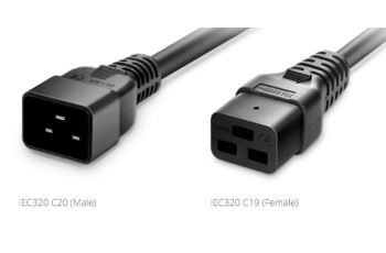 CONTEG IP-C-C9C218 kabel napájecí IEC 320 C19 - IEC 320 C20, délka 1,8m