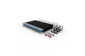 PONEX8STPBL PATCHBOX.ONE Cat.6a sestava (STP, Blue, 0.8m / 8RU) (2)