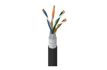BELDEN 74001NH.01305 průmyslový kabel cat.5E, SF/UTP, AWG24, drát, FRNC plášť, IP67, cívka.305m, barva černá