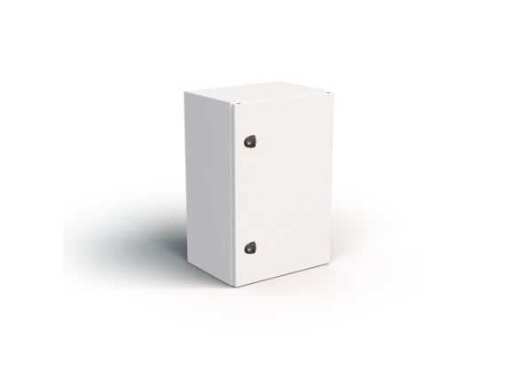 WME-080804-B Jednodveřový rozvaděč inTeg, v. 800mm, š. 800mm, h. 400mm, IP66, šedý