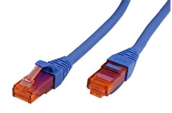 21.15.2544 Propojovací kabel RJ45/RJ45, U/UTP, 1,5m, kat. 6, LSOH, modrý 21.15.2544 Propojovací kabel RJ45/RJ45, U/UTP, 1,5m, kat. 6, LSOH, modrý